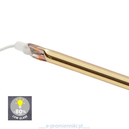 EIR Lampa , żarnik 2000W Gold ULTRA LOW GLARE do promiennika podczerwieni