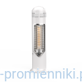IMUS White 550W Promiennik ciepła podczerwieni podłogowy (IP44, lampa: ultra low glare), biały, MENSA HEATING