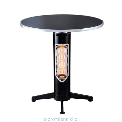 VIREOO PRO 550W Promiennik ciepła podczerwieni, stolik grzewczy z czujnikiem ruchu (IP44, lampa: ultra low glare), MENSA HEATING (blat sprzedawany osobno)