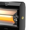 Hathor Black 2000W promiennik podczerwieni (lampa gold, IP55), czarny  MO-EL