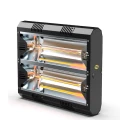 Hathor Black 4000W promiennik podczerwieni (lampa gold, IP55), czarny  MO-EL