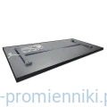 IPP CLASSIC 650W Quartz-B panel grzewczy na podczerwień (ścienno-sufitowy, czarny), grzejnik promiennikowy - INFRA LIGHT