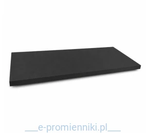 IPP CLASSIC 300W Slim Quartz-B  panel grzewczy na podczerwień (ścienno-sufitowy, czarny), grzejnik promiennikowy - INFRA LIGHT